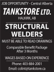 STRUCTURAL WELDERS wanted