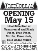 TREE CORRAL OPENING May 15