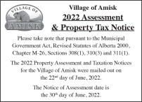 2022 Assessment & Property Tax Notice